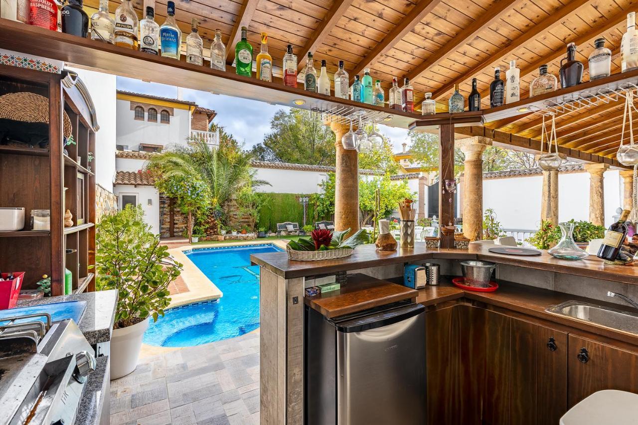 Casa De Amigos La Latina Con Piscina, Chimenea Y Barbacoa Villa Illora Ngoại thất bức ảnh