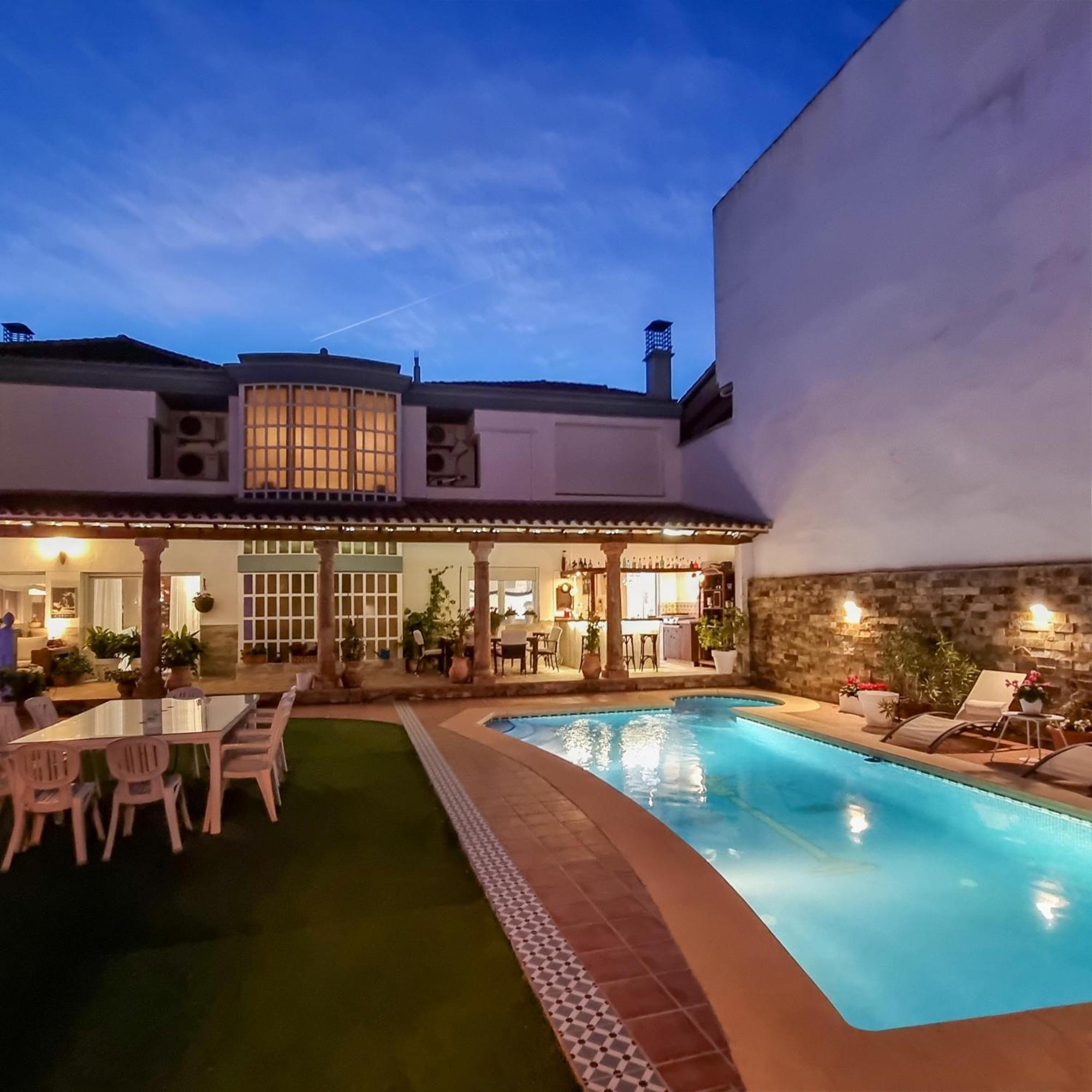 Casa De Amigos La Latina Con Piscina, Chimenea Y Barbacoa Villa Illora Ngoại thất bức ảnh