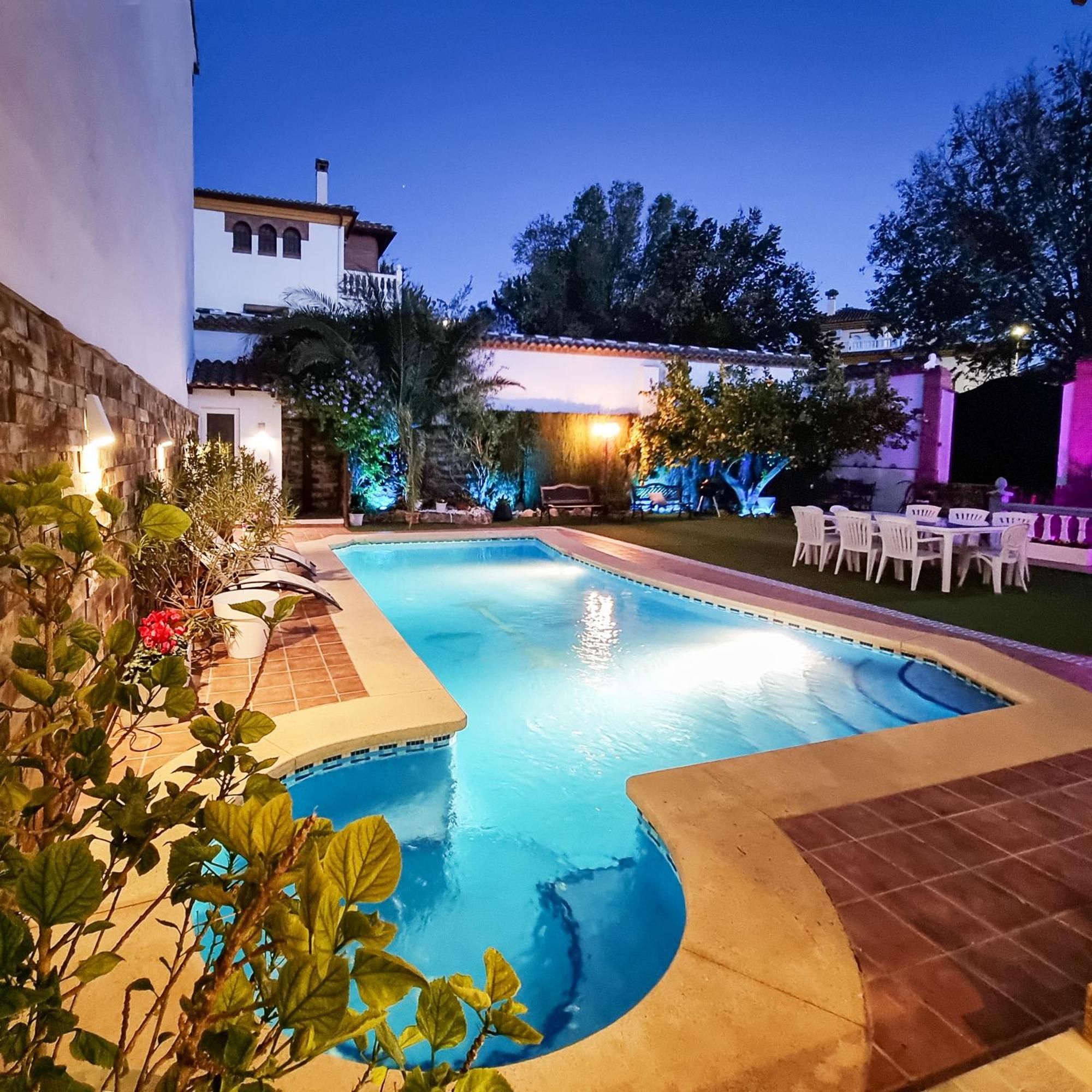 Casa De Amigos La Latina Con Piscina, Chimenea Y Barbacoa Villa Illora Ngoại thất bức ảnh