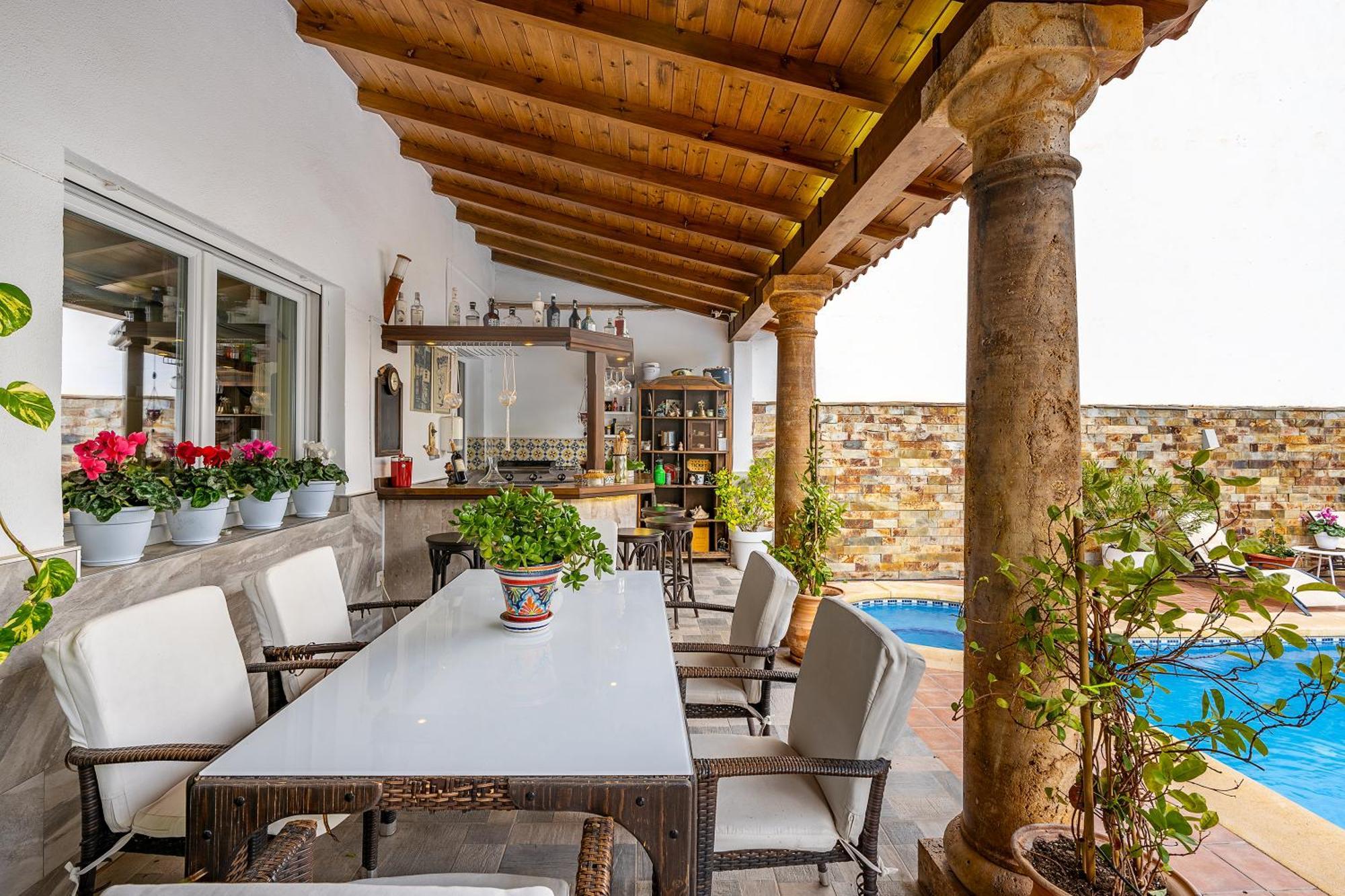 Casa De Amigos La Latina Con Piscina, Chimenea Y Barbacoa Villa Illora Ngoại thất bức ảnh